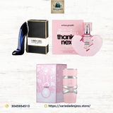 🌟 Set de Perfumes Exclusivos – Good Girl, Thank U Next & Yara 🌟